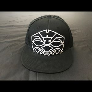 Farmers Market Hawaii Giant Tiki Snap Back Hat